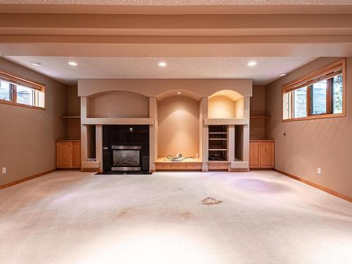 58 Kingsbury Crescent, St. Albert, AB - Indoor With Fireplace