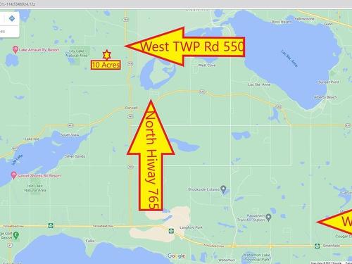 Rr 51 Twp 550, Rural Lac Ste. Anne County, AB 