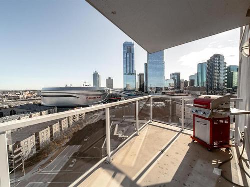 1306 10388 105 Street, Edmonton, AB - Outdoor With Balcony With View With Exterior