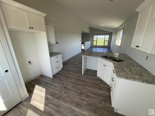 3606 53 Avenue, Bonnyville Town, AB - Indoor Photo Showing Kitchen With Double Sink