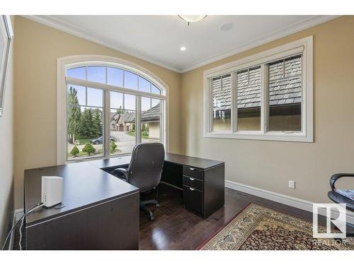 80 Riverstone Close, Rural Sturgeon County, AB - Indoor Photo Showing Office