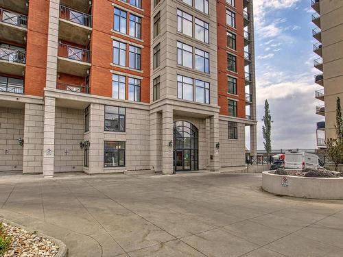 1705 9020 Jasper Avenue, Edmonton, AB - Outdoor With Balcony With Facade