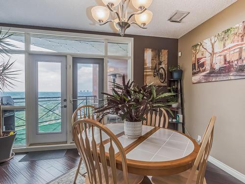 1705 9020 Jasper Avenue, Edmonton, AB - Indoor Photo Showing Dining Room