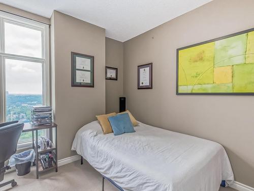 1705 9020 Jasper Avenue, Edmonton, AB - Indoor Photo Showing Bedroom