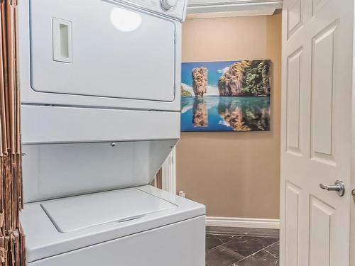 1705 9020 Jasper Avenue, Edmonton, AB - Indoor Photo Showing Laundry Room