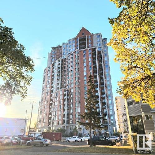 1705 9020 Jasper Avenue, Edmonton, AB - Outdoor With Facade