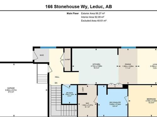 166 Stonehouse Wy, Leduc, AB 