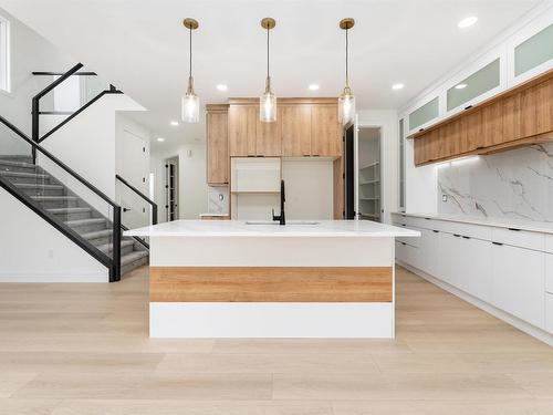 25 Eden Link, Fort Saskatchewan, AB - Indoor Photo Showing Kitchen