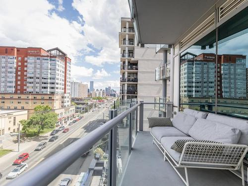 601 11969 Jasper Avenue, Edmonton, AB - Outdoor With Balcony