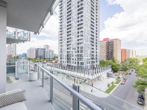 601 11969 Jasper Avenue, Edmonton, AB - Outdoor With Balcony