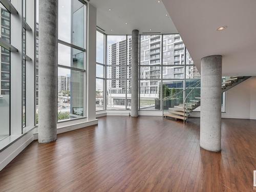 601 11969 Jasper Avenue, Edmonton, AB - Indoor With Fireplace