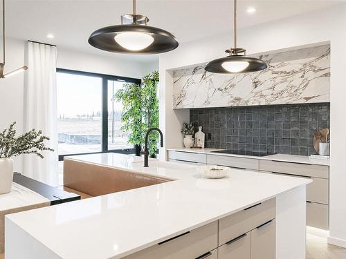 42 5 Rondeau Drive, St. Albert, AB - Indoor Photo Showing Kitchen