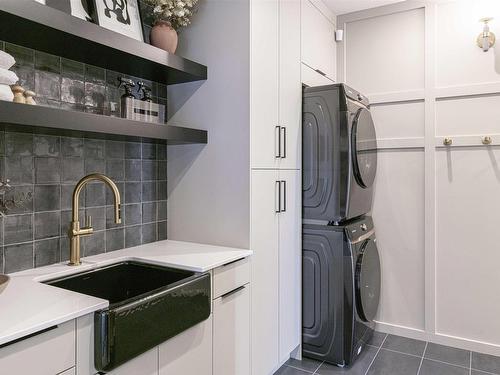 42 5 Rondeau Drive, St. Albert, AB - Indoor Photo Showing Laundry Room