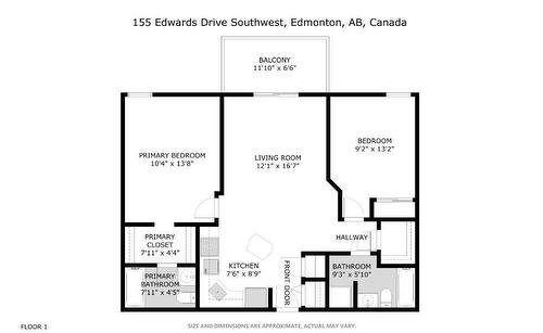 #403 155 Edwards Dr Sw, Edmonton, AB 