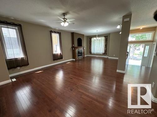 8747- 83 Avenue Nw, Edmonton, AB - Indoor With Fireplace