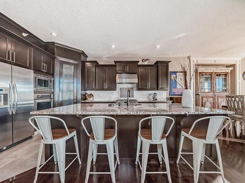 26116 A Highway 16, Rural Parkland County, AB - Indoor Photo Showing Kitchen With Upgraded Kitchen