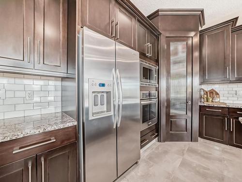 26116 A Highway 16, Rural Parkland County, AB - Indoor Photo Showing Kitchen With Upgraded Kitchen