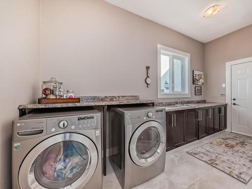 26116 A Highway 16, Rural Parkland County, AB - Indoor Photo Showing Laundry Room