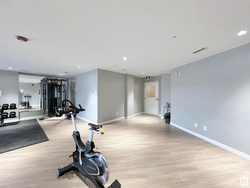 213 1316 Windermere Way, Edmonton, AB - Indoor Photo Showing Gym Room