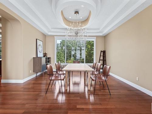 84 Wize Court, Edmonton, AB - Indoor Photo Showing Dining Room