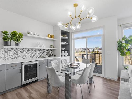 8123 220 Street, Edmonton, AB - Indoor Photo Showing Dining Room