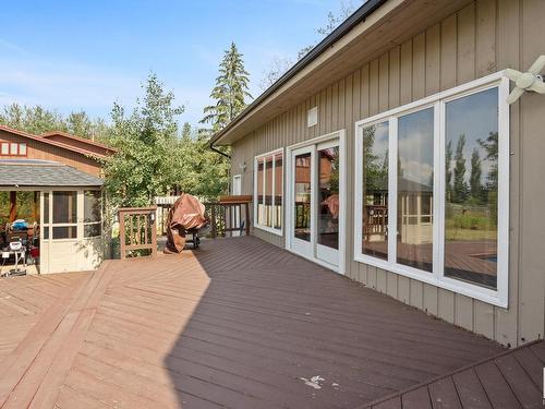 40-54006 Rge Rd 261, Rural Sturgeon County, AB - Outdoor With Deck Patio Veranda With Exterior