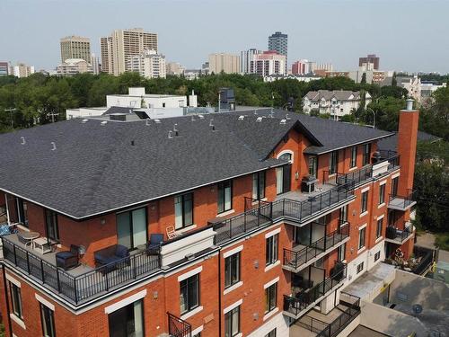 202 7907 109 Street, Edmonton, AB - Outdoor With Balcony With Deck Patio Veranda