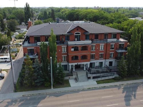 202 7907 109 Street, Edmonton, AB - Outdoor With Balcony With Facade