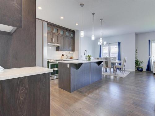 8452 Cushing Court, Edmonton, AB - Indoor Photo Showing Kitchen With Upgraded Kitchen