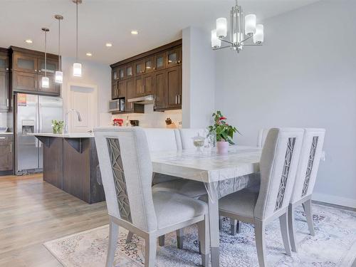 8452 Cushing Court, Edmonton, AB - Indoor Photo Showing Dining Room