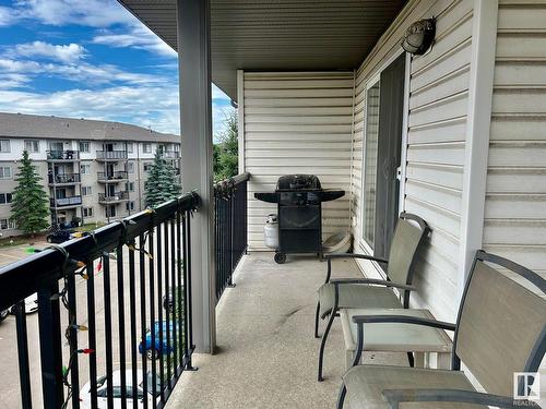 416 1188 Hyndman Road, Edmonton, AB - Outdoor With Balcony With Exterior