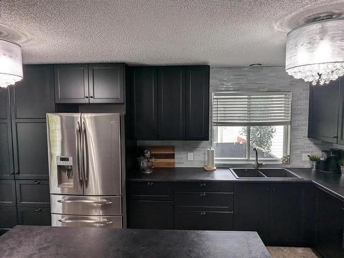 4209 48A Street, Vegreville, AB - Indoor Photo Showing Kitchen With Double Sink