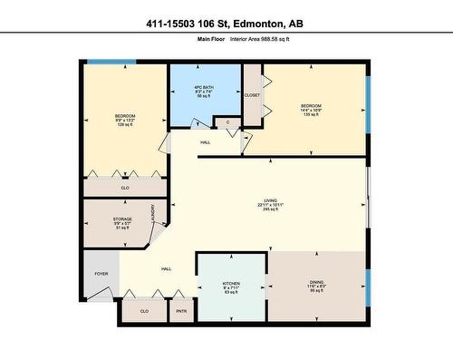 #411 15503 106 St Nw, Edmonton, AB 