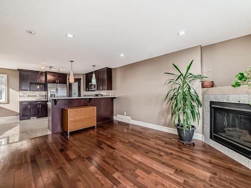 12722 127 Avenue Nw, Edmonton, AB - Indoor Photo Showing Other Room With Fireplace