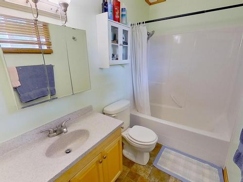 4815 51 Avenue, Breton, AB - Indoor Photo Showing Bathroom