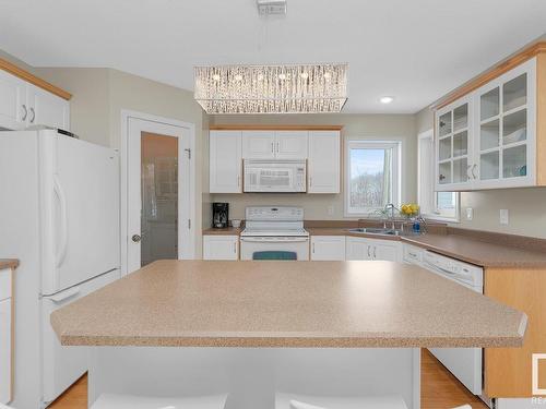 62221 Rge Rd 424, Rural Bonnyville M.D., AB - Indoor Photo Showing Kitchen With Double Sink