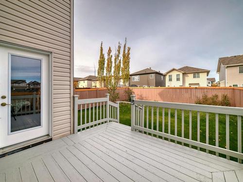 3342 18A Avenue, Edmonton, AB - Outdoor With Deck Patio Veranda With Exterior