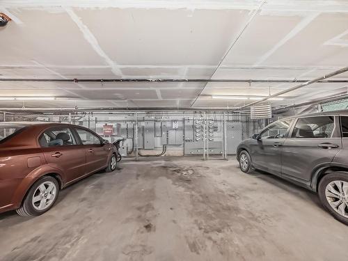 313 9739 92 Street, Edmonton, AB - Indoor Photo Showing Garage