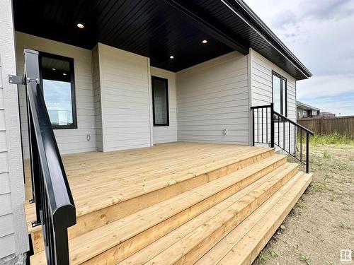 6 Hayfield Grove, Ardrossan, AB - Outdoor With Deck Patio Veranda With Exterior