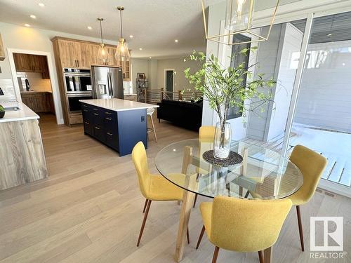 6 Hayfield Grove, Ardrossan, AB - Indoor Photo Showing Dining Room