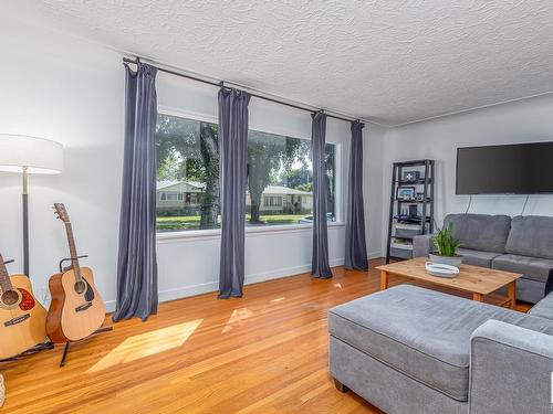 11322 51 Street, Edmonton, AB - Indoor Photo Showing Living Room