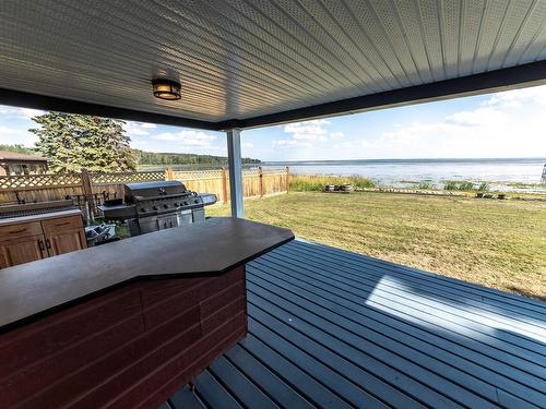 102 Parkins Avenue, Rural Lac Ste. Anne County, AB - Outdoor With Body Of Water With Deck Patio Veranda With Exterior