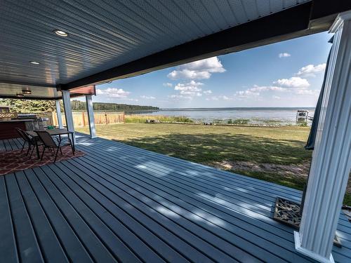 102 Parkins Avenue, Rural Lac Ste. Anne County, AB - Outdoor With Body Of Water With Deck Patio Veranda With View With Exterior