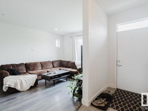 8716 150 Street, Edmonton, AB - Indoor Photo Showing Living Room