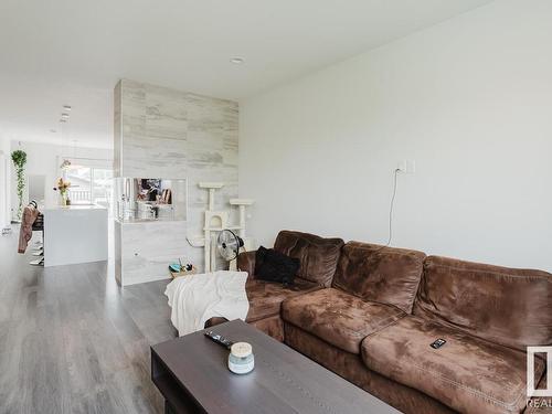 8716 150 Street, Edmonton, AB - Indoor Photo Showing Living Room