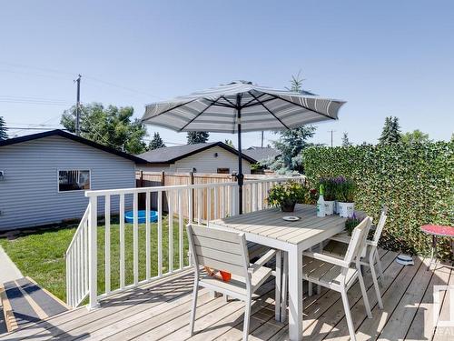 8718 150 Street, Edmonton, AB - Outdoor With Deck Patio Veranda With Exterior