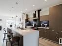 8720 150 Street, Edmonton, AB  - Indoor Photo Showing Kitchen With Double Sink With Upgraded Kitchen 