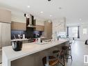 8720 150 Street, Edmonton, AB  - Indoor Photo Showing Kitchen With Double Sink With Upgraded Kitchen 