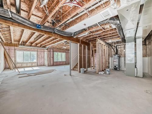 12 Meadowbrook Point(E), Spruce Grove, AB - Indoor Photo Showing Basement