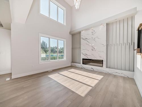 12 Meadowbrook Point(E), Spruce Grove, AB - Indoor With Fireplace